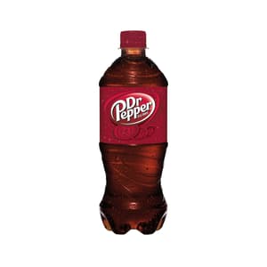 Botella de gaseosa Dr Pepper