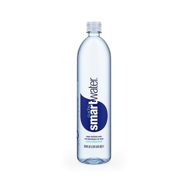 Botella de 33.8 fl OZ de Glaceau SmartWater