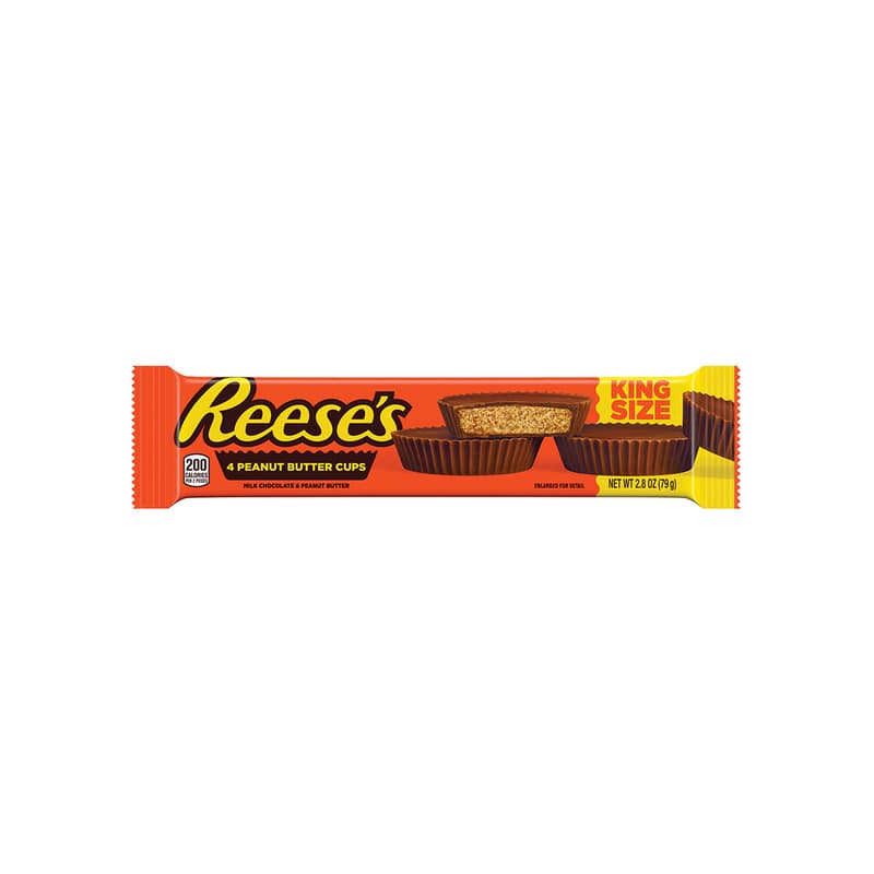 Reeses Peanut Butter Cups King Size - 2.8 oz