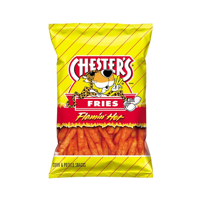 Chester's Flaming Hot Fries Corn and Potato Snacks - Bag