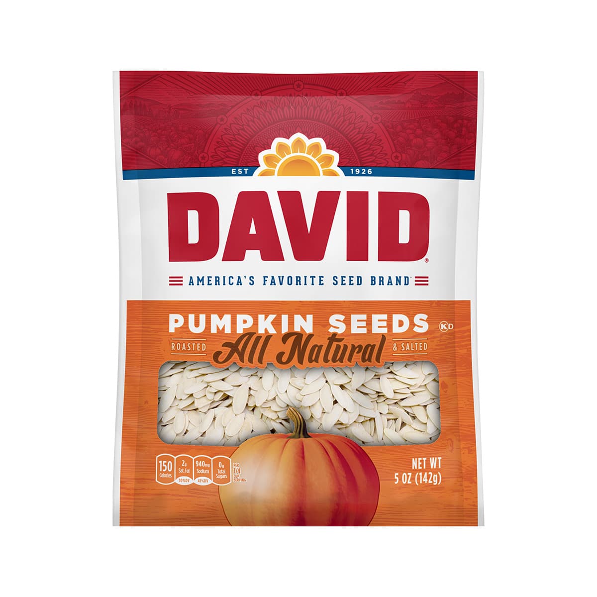 David Pumpkin Seeds Chevron ExtraMile