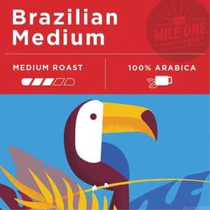 Mezcla de café medio de Brasil